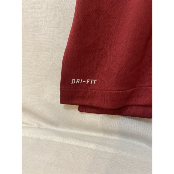 Nike NBA Canton Chargers Men Short Sleeve Shirt Maroon Red XXL 887231164738 2XL - Picture 2 of 8